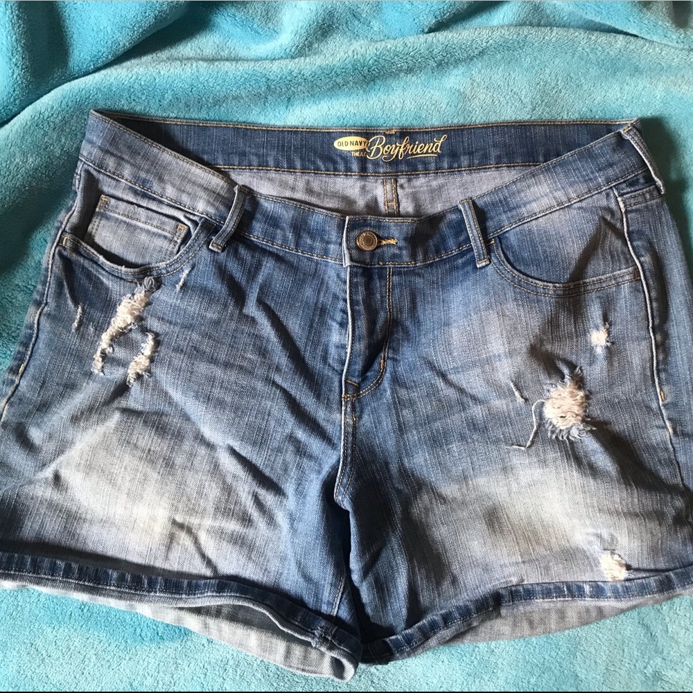 Old Navy Sz 14 Boyfriend Jean Shorts